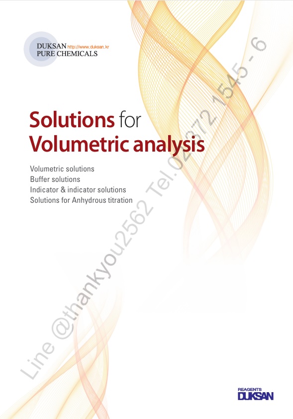 solutions for volumetric analysis